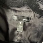 AQUA  Shimmering Black Sequin Blazer Photo 1