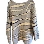 Barefoot Dreams  Cozy Chic Heavy Striped Pullover Sweater Size 2X Photo 3