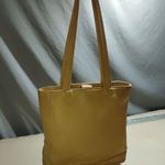 Coach Beige Leather Tote Bag 9305 Costa Rica Double Handles Open Top Design Photo 6