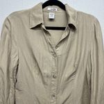 East 5th  Y2K Linen Blend Lagenlook Beach Coastalgirl Workwear Capsule Top Medium Photo 2