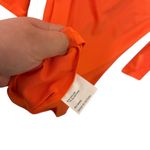 Gianni Bini  NWT Orange Icon Knit Scoop Neck Long Sleeve Mini Dress Size XL Photo 6