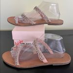 Just Fab Take the Lead Rhinestone Sandals Photo 5