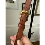 Coach Vintage 90s Prairie Bag 9954 British Tan Leather Flap Turnlock Crossbody B Photo 12