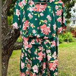 Kensie NWT Womens Crepe Midi
Short-Sleeve Sheath Dress Green Multi Size 8 Photo 8