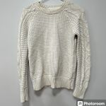 ZARA cream cable knit sweater Photo 0