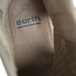 Like New Earth Brand Leather Ivy Sahara Coco Open Toe Heeled Booties Size 9 Photo 4