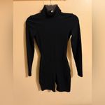 Tankair Black Turtleneck Bodysuit Romper Size XS Photo 3