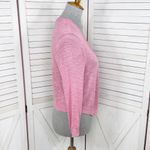 Torrid  Slub Knit 3/4 Sleeve Cropped Shrug Cardigan Pink Large Photo 2