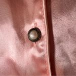Victoria's Secret Victoria’s Secret Gold Label Satin Sleep Shirt Nightgown Size M/L Pearl Buttons Photo 2