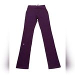 Lululemon  Straight Leg Pants Deep Plum Purple Drawstring Waist Women's Size 8 Photo 1