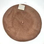 Merona 100% Woolight Brown and Navy Blue Beret Duo Photo 1