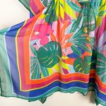 Bleu Rod Beattie NWT Life of the Party Chiffon Caftan Swim Coverup Size Medium Photo 8
