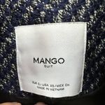 Mango Women United Kingdom Flecked textured coat - Midi design Wool mix fabric Photo 3