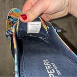 Sperry  Size 9 M CREST MULE Coral Floral Navy Loafers New Women's Shoes Photo 4