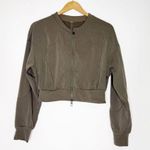 Lululemon Softstreme Ribbed Full Zip Cropped Jacket Size 6 Photo 2