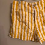 Anthropologie ANTHRO | MAEVE Colette Linen Striped Shorts Photo 3