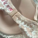 La Senza  pale pink Lace Underwire lightly Padded So Free Bra Size 36B Photo 6