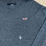 Hollister  Dark Gray Casual Pullover Crewneck Sweater Photo 1