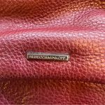 Rebecca Minkoff Mini Julian Pebbled Leather Backpack Burgundy EUC Photo 6