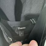 Theory  X Back Midi Dress Size 0 Black Fluid Ottoman Womens MSRP $375 Photo 8