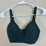 Lively the busty stripe mesh emerald bralette bra size small 42242‎ Green Photo 1