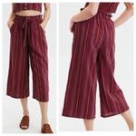 American Eagle  culotte pants‎ high rise wide leg Large Photo 6
