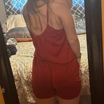 One Piece Red Romper  Photo 2