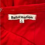 Reformation Buttercup Strapless Stretch Organic Cotton Dress Size 4 Photo 5