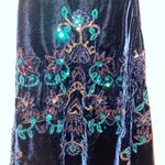 Free People Sapphire Blue Velvet Mini Dress Photo 2
