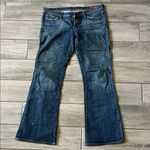 Citizens of Humanity Blue Flare Wide Leg Jeans Photo 0