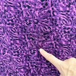 Vintage Laura Leigh Ltd 100% Silk Floral Maxi Skirt Fairy Grunge Boho Retro W 12 Purple Photo 3