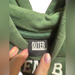 Women’s Large OuterStuff Green Bay Packers Hoodie Sweatshirt Green Gold Photo 6