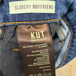 Kut From The Kloth Dark Blue Jeans with Gold Stitching Photo 2