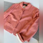 Orvis  Coral Peach Lady Jacket Cropped Jacket Size 12 Photo 5