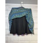 Romeo + Juliet Couture  Tribal Chiffon Pull On Mini Skirt Lined Pockets SZ  M NWT Photo 3