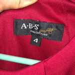 ABS Allen Schwartz  Vibrant Red Midi Dress Photo 2