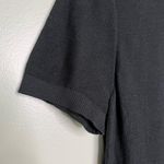 Abercrombie & Fitch NWT Women’s Sheer Knit Scoop Neck Top in Black Size Large Photo 3