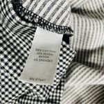 J. JILL Houndstooth Plaid Shift Dress Black Size L Photo 7