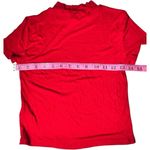 Forever 21 Women's Vibrant Red Short Sleeve Crop Top Sz S Photo 3