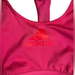 Adidas Don't Rest Alphaskin Sports Bra - Large Racerback Bright Pink Photo 2