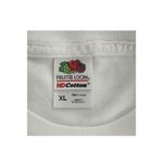 Fruit of the Loom Vintage Butterfly Graphic Tee White Cotton T-Shirt SZ XL Photo 4