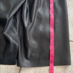 NANUSHKA Milo Sarong Vegan Leather Mini Skirt Black Size XS Photo 14