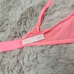 Victoria's Secret Body By Victoria Hot Pink Coral Lace & Gemstone Padded Lined Demi Bra Photo 2