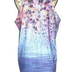 Fashion SIZE 3X NWT Patterned High Neck Back Thin Strap Tank Blue Photo 3