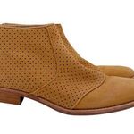 Kenneth Cole  Smith 2 Perforated Leather Ankle Boot Women's Size 9 Western Boho Photo 0