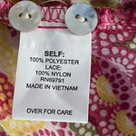 Figueroa and Flower Floral Tunic Blouse 1/2 Sleeve S Photo 8