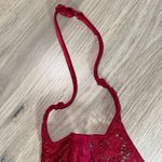 Victoria's Secret red lace bralette US S Photo 5