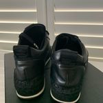 Alexander McQueen Auth  black‎ leather sneakers 36 Photo 3