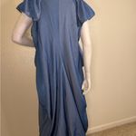 Unbranded Balloon Dress/ Solid/Blue Denim Size 2XL. #313 Blue Photo 8