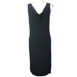 Gap Maternity Cowl Neck Black Sleeveless Midi Dress Photo 24